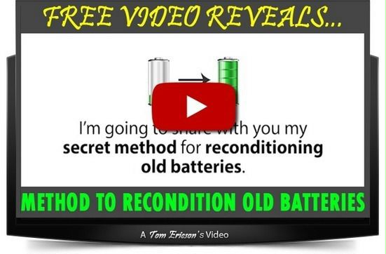 how to recondition dead battery pdf